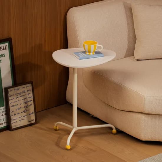 COLOR SIDE TABLE - IVORY 사이드테이블