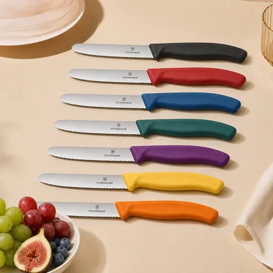 스위스 클래식 커트러리 물결날 과도 페어링/토마토 나이프 11cm 택1