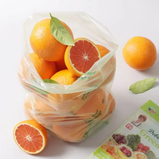 그린백 밀폐용기 과일 야채 신선보관 비닐백 M사이즈 2L 5p