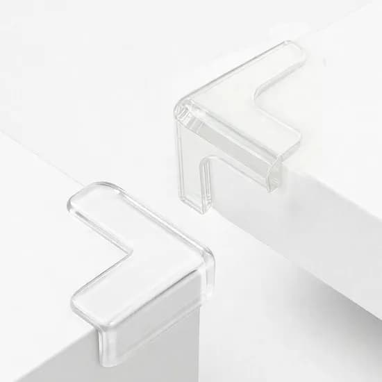 20개입 투명 실리콘 모서리보호대 (코너형10개 + 모서리형10개)