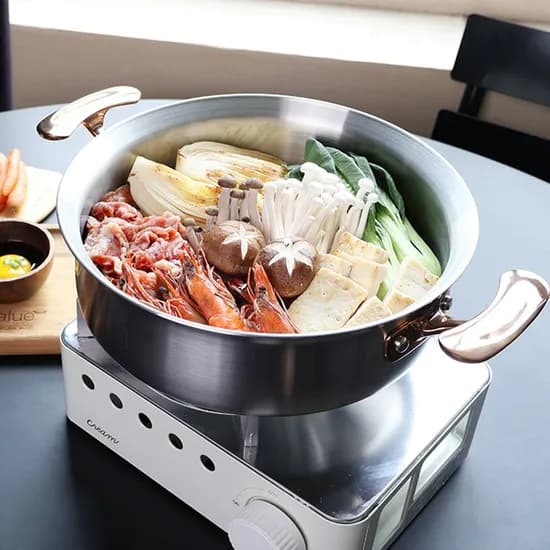 베세머 오리진 통5중 프리미엄 스테인리스 24cm 전골 냄비