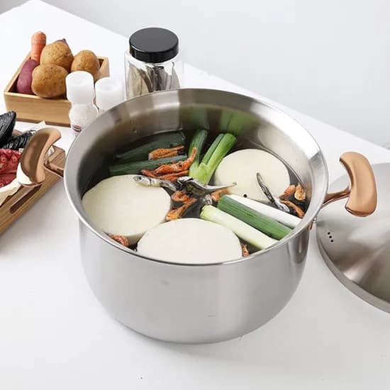 베세머 오리진 통5중 프리미엄 스테인리스 24cm 양수 냄비