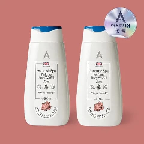 퍼퓸 바디워시 로즈 2p 400ml