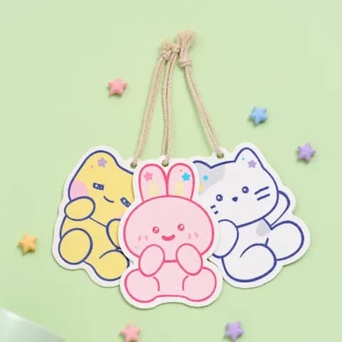 눈반짝 밀크캣 스크래빗 버터군 펄프 수세미 3P SET 7,900원