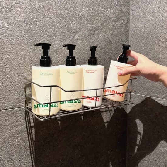 35CM 넉넉한 호텔식 무타공 올스텐 욕실선반