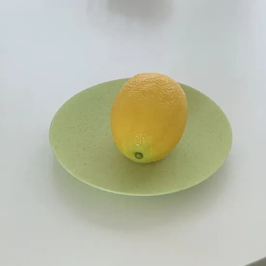모리 올리브 디저트 원형 접시