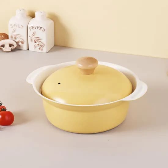 쿠킨 꼬꼬 경량 뚝배기 인덕션 냄비 18cm