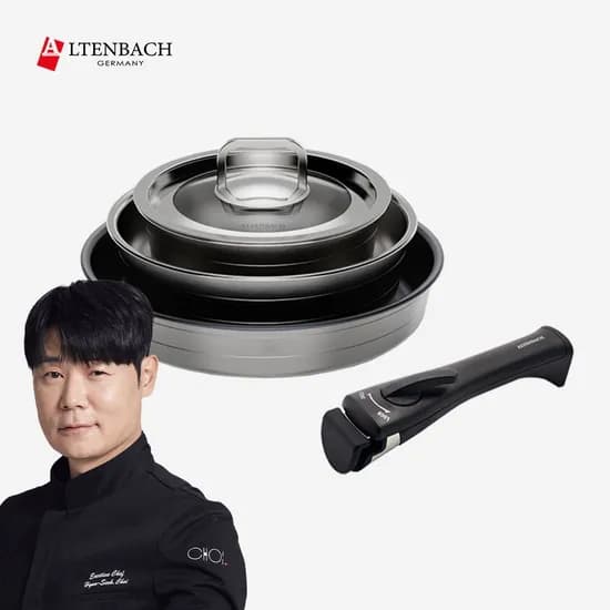 최현석PICK 디펜더스S 프라이팬 팬팟세트 6종 인덕션 스테인리스 후라이팬