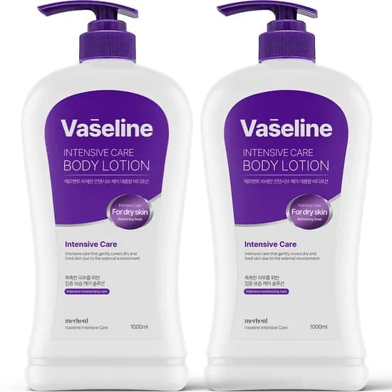 바세린 인텐시브 대용량 바디로션 1000ml 2개