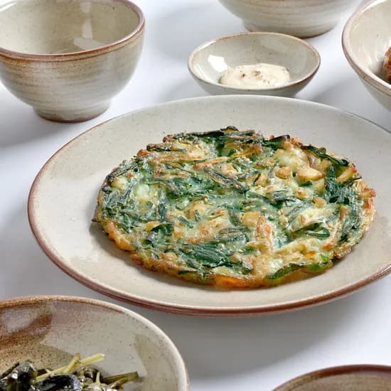 마루 분청 국산 도자기 원접시 2size 택1
