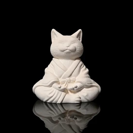 Meditating Cat