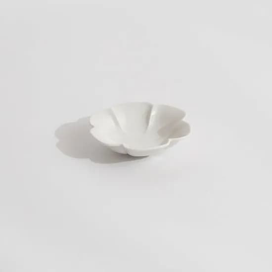 백자 비정형 여섯잎 찬기 S 14,400원