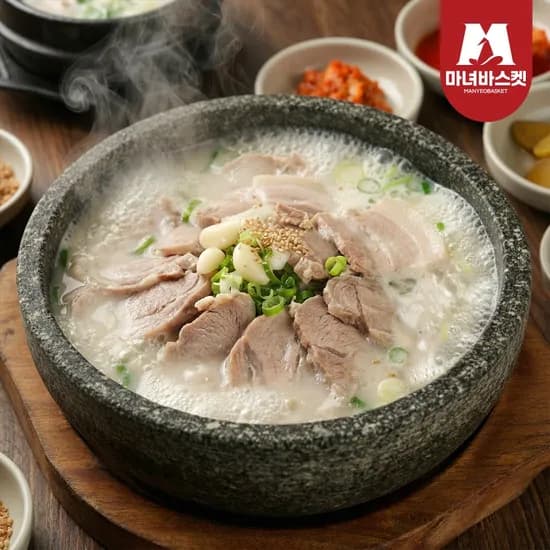 깊고 진한 진짜 돼지국밥 1인분 x4팩