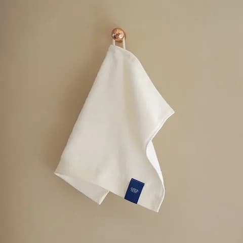 먼지없는 주방 고리 수건 테누아 수피마 핸드 3장