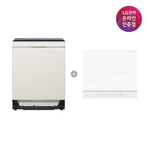 LG 오브제컬렉션 식기세척기+인덕션 (DUE6BGL1E+BEI3QKHLOE)