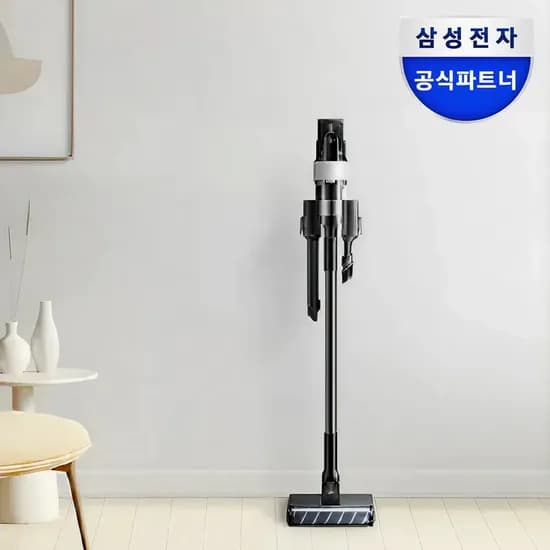 삼성 무선청소기 제트핏 180W VS70H18GZG 경량 새틴그레이지