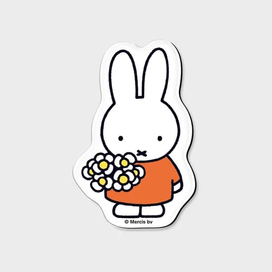 마그넷 미피와 꽃