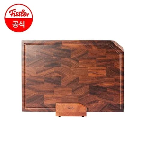 네이처 엔드그레인 엣지 도마 (받침대 포함)