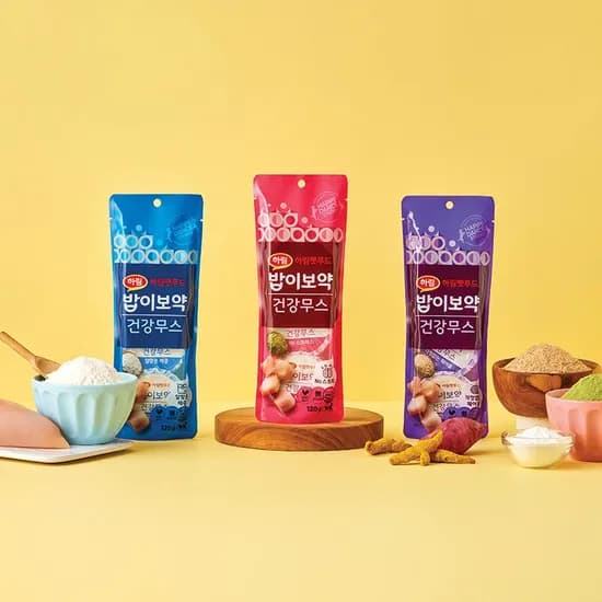 밥이보약 CAT 건강무스 3종 택1 (40g*3입)