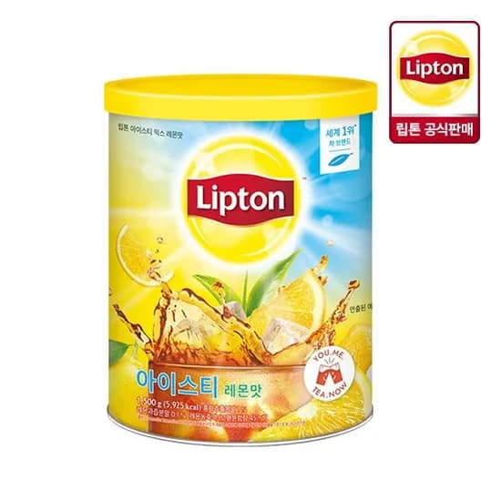 립톤 아이스티 믹스 레몬맛 1.5kg 1개