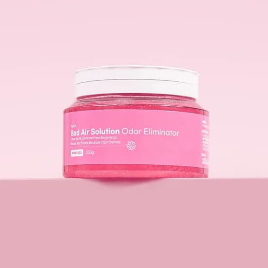 특대형 겔 탈취제 핑크 350g