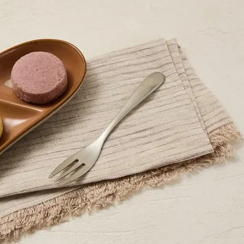 L 동글 디저트포크