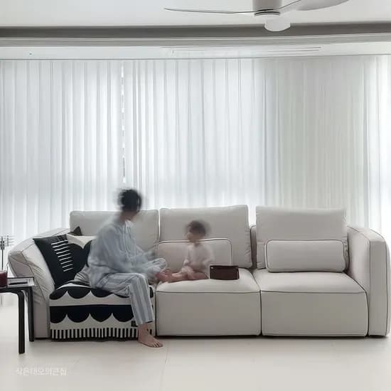 오즈 루이스 패브릭 스마트 암레스트 모듈소파 3인/4인(2colors)