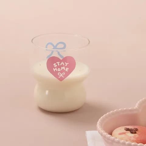러브소르베 동글이 내열유리컵 300ml 6,900원