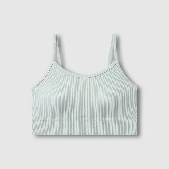 여 탄탄 립 크롭브라 (3 sizes)(3 colors)