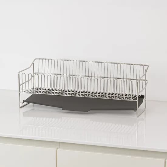 크레오 올스텐 자동 물빠짐 식기건조대 슬림형