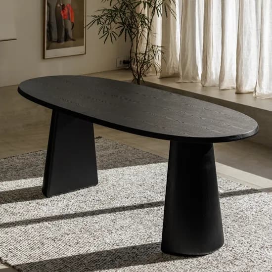 콜드포그 OVELO DINING TABLE BLACK 식탁