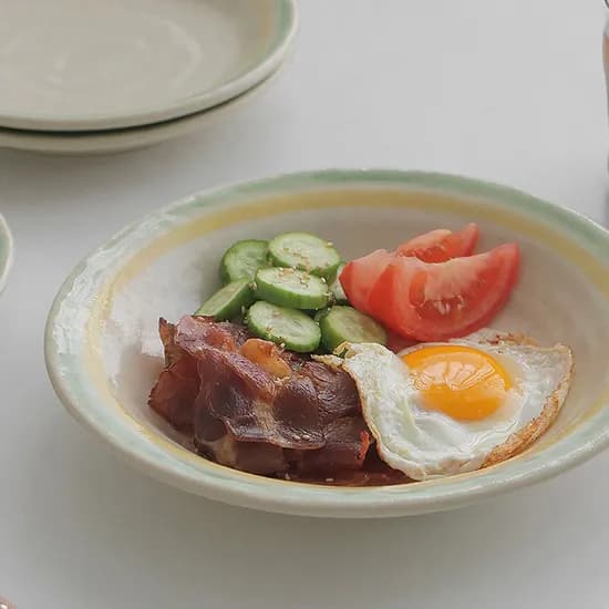 카네수즈 모유라 파스타접시 23cm 플레이트 대접시 파스타볼