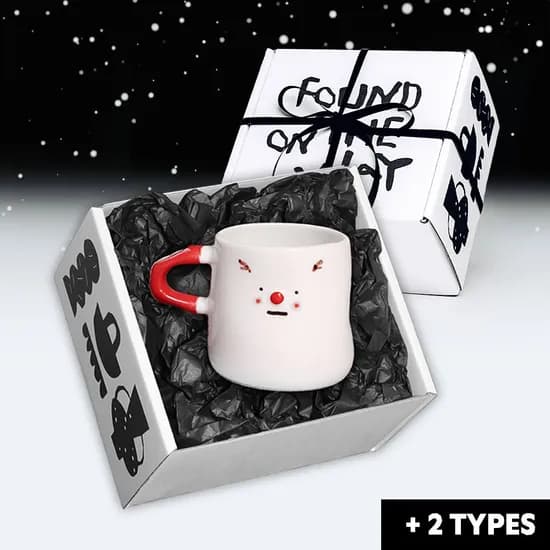 스튜디오핸즈 크리스마스 루돌프 코몽이 머그 2colors