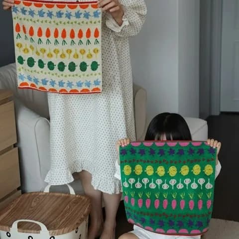 베지터블 핸드타월/주방수건 (2colors) 5,900원