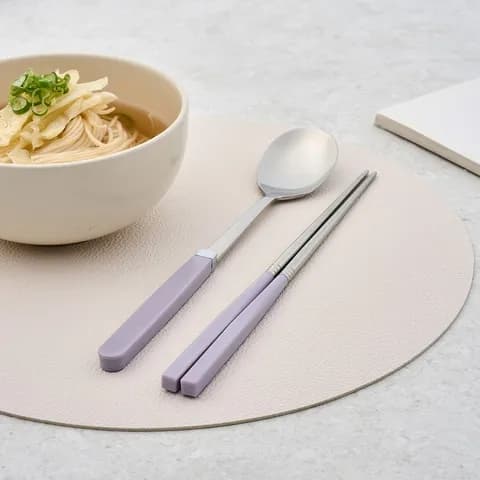 프리미엄 컬러핸들 수저세트 퍼플 10,900원