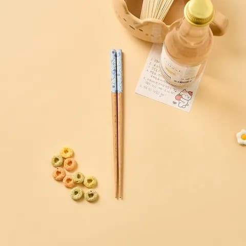 밀크캣 나무젓가락 퍼플 5,000원