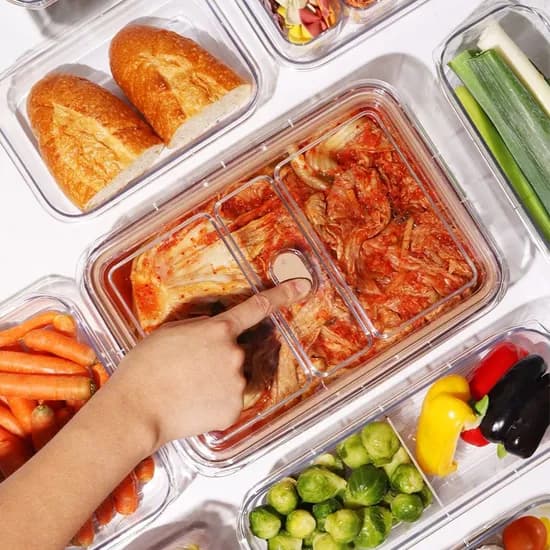 브루클린 트라이탄 밀폐용기 베이지