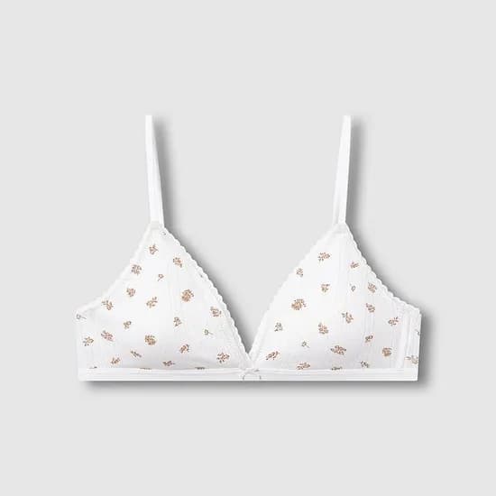 여 코튼 포인텔 브라렛 (3 sizes)(3 colors)