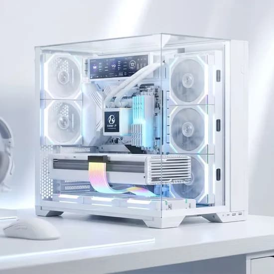 리안리 비젼컴팩트 화이트 어항 반본체(9800X3D/32G)