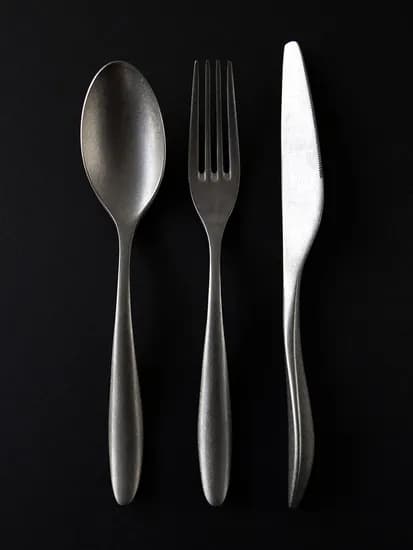 슬린 빈티지 텍스처 디너 커트러리