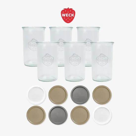 몰드 782 1050ml 유리병 6개