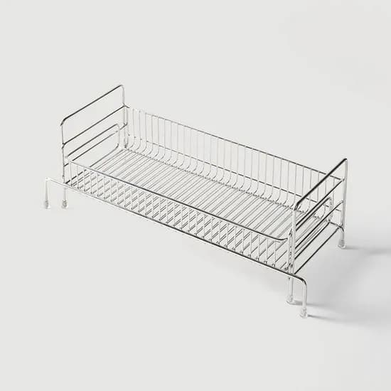 틈새 확장형 식기 건조대 52.5x20~34x17CM