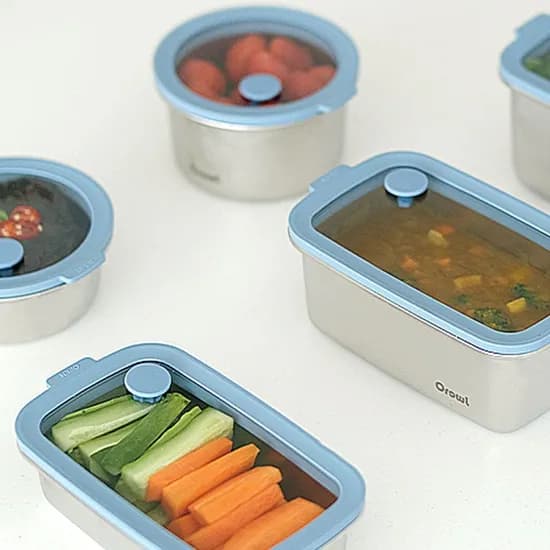 오울 316 밀폐용기 직사각 전자레인지 인덕션 3 size