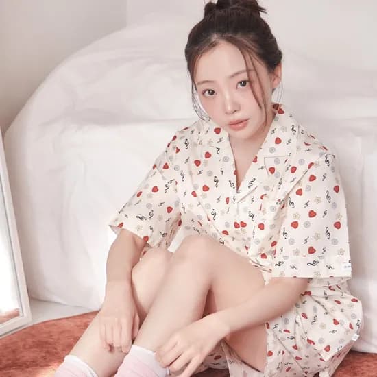 드리미두들스 못말리는음악가 반팔 잠옷 세트
