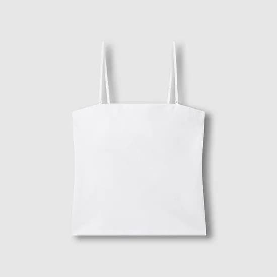 여 코튼 모달 튜브 브라캐미솔 (3 sizes)(2 colors)