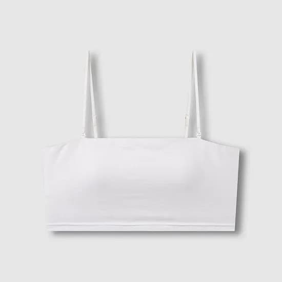 여 코튼 모달 튜브 크롭브라 (3 sizes)(3 colors)