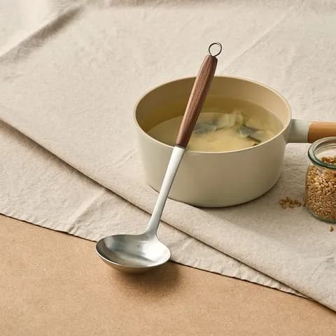 L 모노우드핸들 스텐 국자
