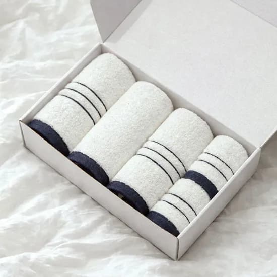 모노 호텔 수건 200g 40수 3P + 70g 고리수건 2P 세트