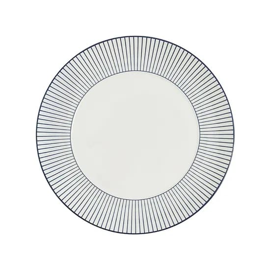 지오 블루 23cm 접시 1p (화이트)