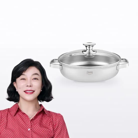 무연마제 통5중 전골냄비 24cm